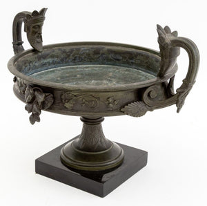 Grand Tour Verdigris Patinated Bronze Urn (9814433825075)