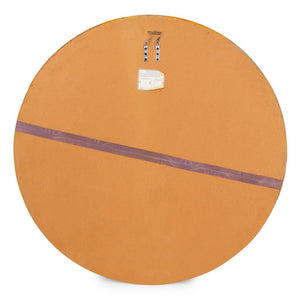 French Silvered Composition Circular Mirror (9737645687091)