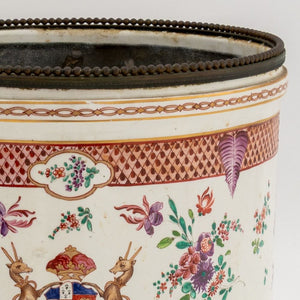 Chinese Export Armorial Porcelain Jardiniere (9778045387059)
