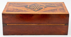 American Marquetry Writing Box, 19th C. (9814442541363)