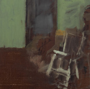 Robert O'Meara Interior Scene in Green Oil (9738580918579)