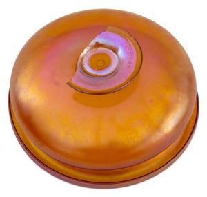 Quezal Aurene Art Glass Footed Centerpiece Bowl (9751826759987)
