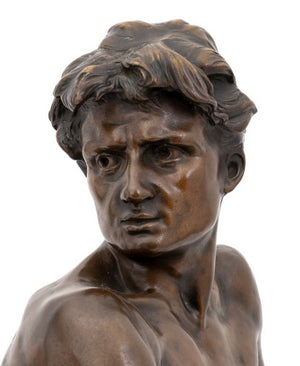 Leon Bonduel "L'Alerte" Patinated Bronze Sculpture (9703399457075)