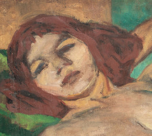 Hamilton Reclining Female Nude Oil on Canvas (9814464921907)
