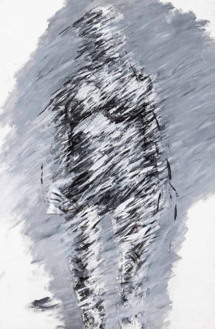 Domenick Capobianco Abstract Figure Oil on Canvas