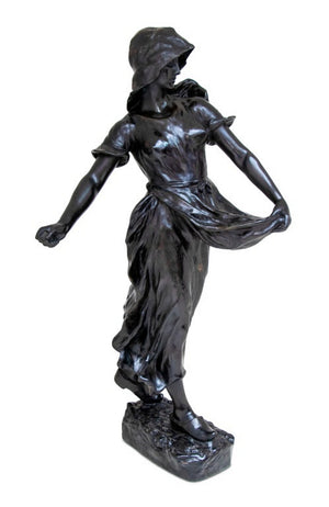 Hans Schork "The Sower" Patinated Bronze (9703403290931)