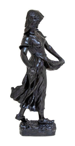 Hans Schork "The Sower" Patinated Bronze (9703403290931)