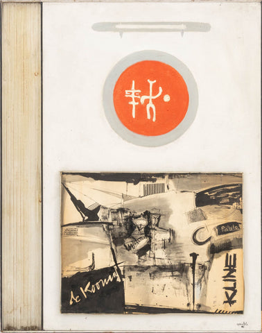 Agudelo Abstract Composition Assemblage, 1967
