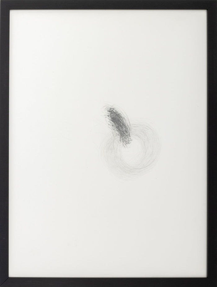 Alan Saret "Entered O Cast-In" Graphite, 1983