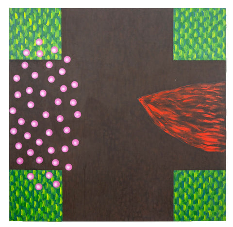 Domenick Capobianco Abstract Composition Oil on Canvas