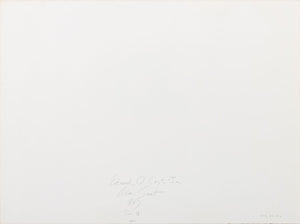 Alan Saret "Entered O Cast-In" Graphite, 1983 (9859383034163)