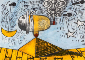 Domenick Capobianco Surrealist Study Mixed Media (9832733114675)