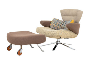 Giorgio Saporiti x Il Loft "Mary" Chair & Ottoman (9859388244275)