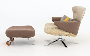 Giorgio Saporiti x Il Loft "Mary" Chair & Ottoman (9859388244275)