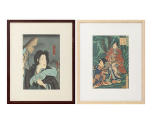 Utagawa School Figural Woodblock Prints, 2