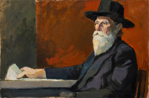 Marcel Mutin "Old Man with Beard" Oil on Canvas (9737672786227)