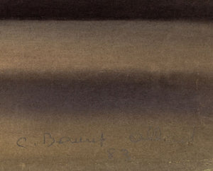Claude Bauret Allard "New Mexico" Pastel, 1983 (9825431683379)