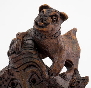Eva Bouzard-Hui Abstract Art Pottery Sculpture (9894592971059)