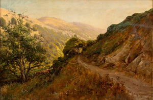Manuel Valencia California Landscape Oil on Canvas (9735733150003)