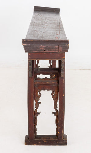 Chinese Carved Wood Altar Table (9859394601267)