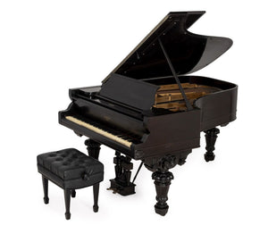 Hazelton Brothers Ebonized Grand Piano, 19th Century