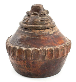 Southeast Asian Anthropomorphic Lidded Vessel (9769883664691)