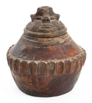 Southeast Asian Anthropomorphic Lidded Vessel (9769883664691)
