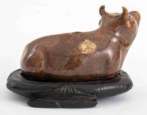 Chinese Ceramic Ox Form Water Dropper on Stand (9751837671731)