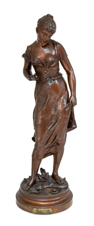 Emile Carlier "Candeur" Patinated Bronze (9832768799027)