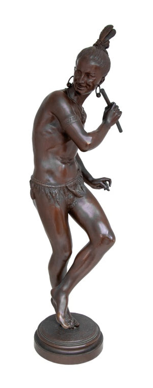 Francois Toussaint "Dancing Indian" Bronze (9637156520243)