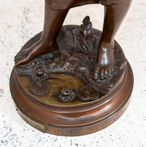 Emile Carlier "Candeur" Patinated Bronze (9832768799027)