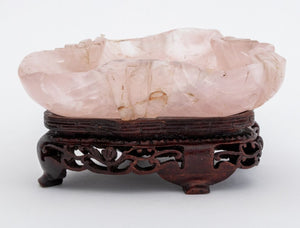 Chinese Carved Pink Rock Crystal Brush Washers, 3 (9755444838707)
