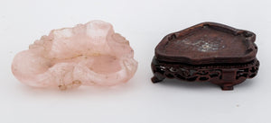Chinese Carved Pink Rock Crystal Brush Washers, 3 (9755444838707)