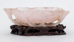 Chinese Carved Pink Rock Crystal Brush Washers, 3 (9755444838707)