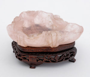 Chinese Carved Pink Rock Crystal Brush Washers, 3 (9755444838707)