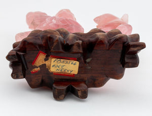 Chinese Pink Rock Crystal Sculptures, 7 Pcs. (9755465908531)