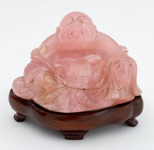 Chinese Pink Rock Crystal Sculptures, 7 Pcs. (9755465908531)
