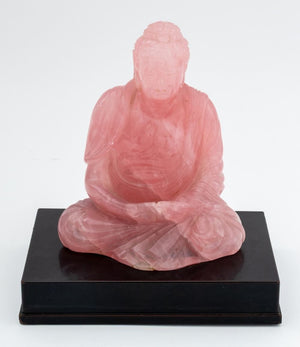 Chinese Pink Rock Crystal Sculptures, 7 Pcs. (9755465908531)