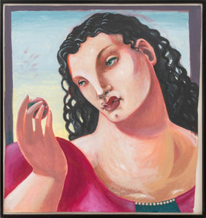 David Bowes Untitled (Eve) Gouache, 1983