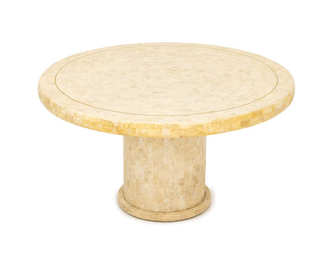 Karl Springer Tessellated Stone Dining Table