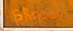 Barbara Rohde Abstract Composition in Orange Oil (9816165843251)