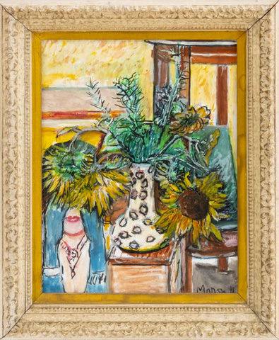 Lorna Marsh Floral Still Life Watercolor, 2011