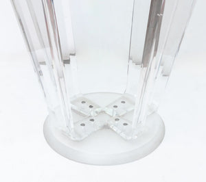 Modern Glass-Topped Lucite Dining Table (9735739736371)