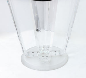 Modern Glass-Topped Lucite Dining Table (9735739736371)