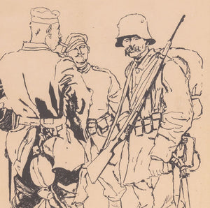 Edouard Thony "Sus Communis ..." Ink on Paper (9893025218867)