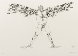 Leonard Baskin Surrealist Figural Etchings, 3 (9816169414963)