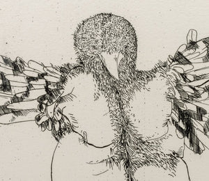 Leonard Baskin Surrealist Figural Etchings, 3 (9816169414963)