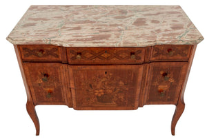 Louis XV Style Kingwood and Marquetry Commode (9756004712755)