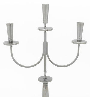 Tommi Parzinger Silver Plate Candelabra, Pair (9738607755571)