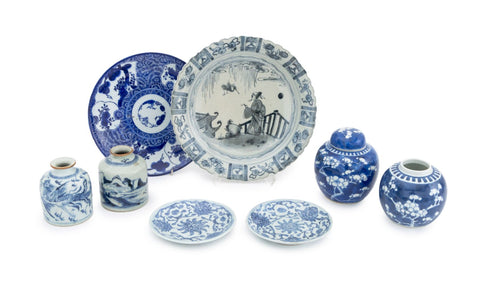 Chinese Blue and White Porcelain Articles, 8